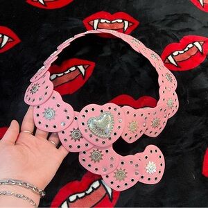 Sugar Thrillz x Dolls Kill - COURTING HEARTS WAIST BELT